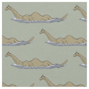 Nessie the Loch Ness Monster Stoff