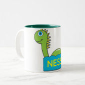 Nessie Zweifarbige Tasse (Vorderseite Links)