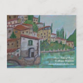 Nesso, Comer See in Italien Postkarte (Vorderseite)