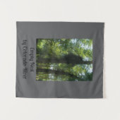 Nest by a River Tapestry Wandteppich (Vorderseite (Horizontal))