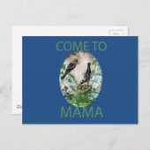 Nest der Freude: Liebe des jungen Geistes in der F Postkarte (Vorne/Hinten)