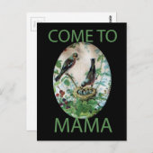 Nest der Freude: Liebe des jungen Geistes in der F Postkarte (Vorne/Hinten)