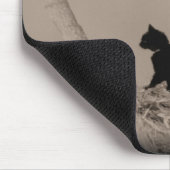 Nest der Katzen Mousepad (Ecke)