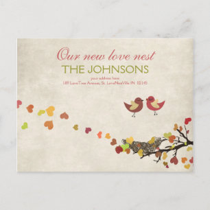 Nest der neuen Liebe Postkarte
