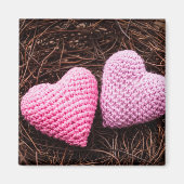 Nest mit Herz Magnet (Vorne)