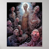 Nest of Untot Zombies Horror Art Poster (Vorne)