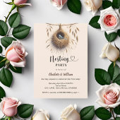 Nest Party Vogel Boho Babydusche Einladung