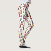 Nest-Puppenmuster Leggings (Rechts)