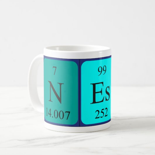 Nesta Periodenname Tasse 2 (Vorderseite Links)