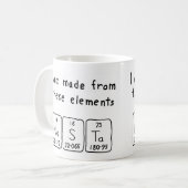 Nesta Periodenname Tasse 6 (Vorderseite Links)