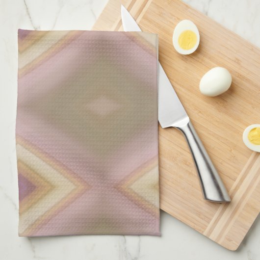Nested Diamonds Handtuch (Viertel Falte)