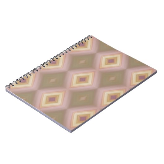 Nested Diamonds Notizblock (Linke Seite)