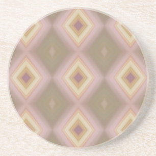 Nested Diamonds Sandstein Untersetzer