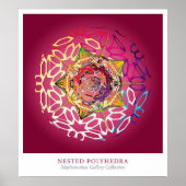 Nested Polyhedra Poster (Vorne)