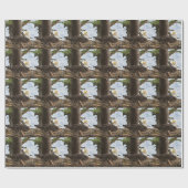 Nesting Bald Eagle Geschenkpapier (Flach)