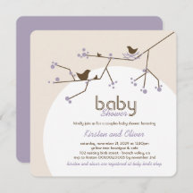 Nesting Birds Family Treppepels Babydusche