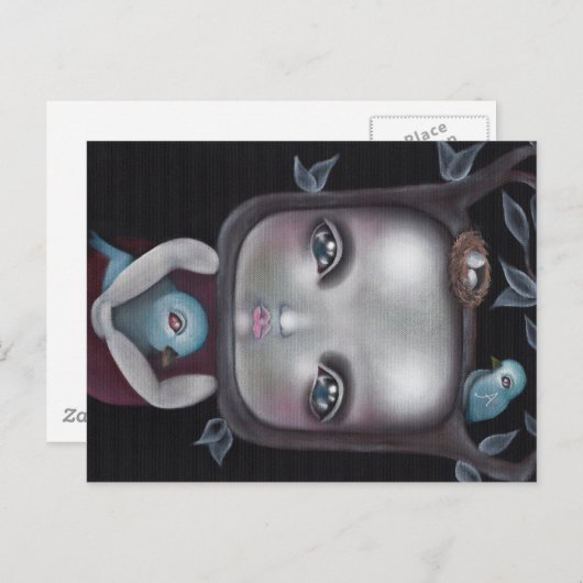 Nesting Boy Postkarte (Vorne/Hinten)