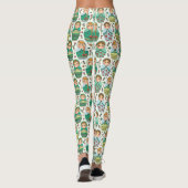 Nesting Doll Pattern Leggings (Rückseite)