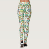 Nesting Doll Pattern Leggings (Rückseite)