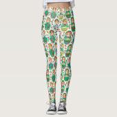 Nesting Doll Pattern Leggings (Vorderseite)