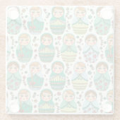 Nesting Dollars Glass Untersetzer (Rückseite)