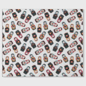 Nesting Dollars Wrapping Paper Geschenkpapier (Flach)