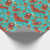 Nesting Dollars Wrapping Paper Geschenkpapier (Ecke)