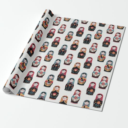 Nesting Dollars Wrapping Paper Geschenkpapier (Ungerollt)