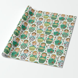 Nesting Dollars Wrapping Paper Geschenkpapier