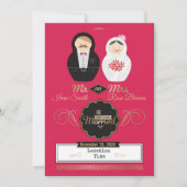 Nesting Dolls Einladung (Vorderseite)