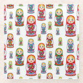 Nesting Dolls Glasuntersetzer (Vorderseite)