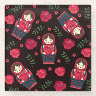 Nesting Dolls Glasuntersetzer