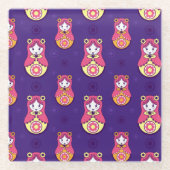 Nesting Dolls Glasuntersetzer (Vorderseite)