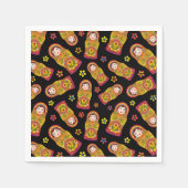 Nesting Dolls Serviette (Vorderseite)