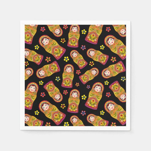 Nesting Dolls Serviette (Vorderseite)
