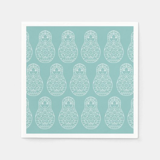 Nesting Dolls Serviette (Vorderseite)