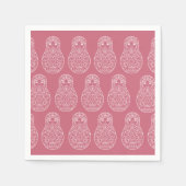 Nesting Dolls Serviette (Vorderseite)