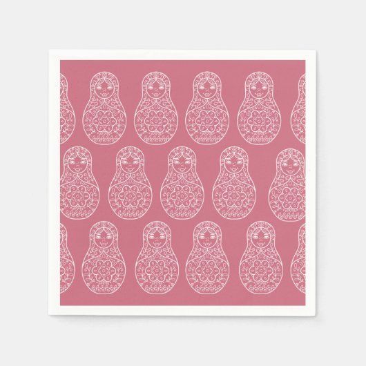 Nesting Dolls Serviette (Vorderseite)