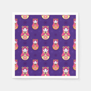 Nesting Dolls Serviette