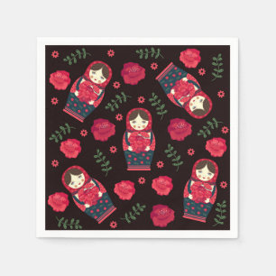 Nesting Dolls Serviette