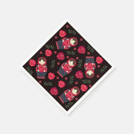 Nesting Dolls Serviette (Ecke)