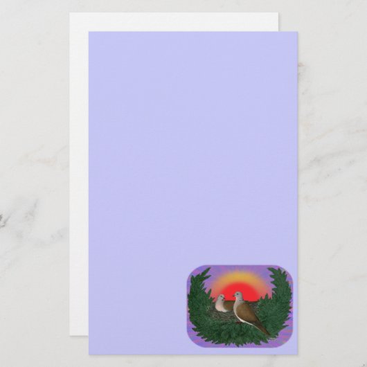 Nesting Doves Briefpapier (Vorne/Hinten)