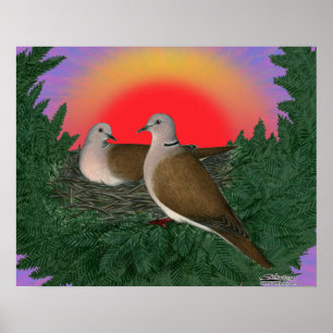 Nesting Doves Poster