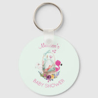 Nesting Egg w/Flamingo & Bunny Baby Show