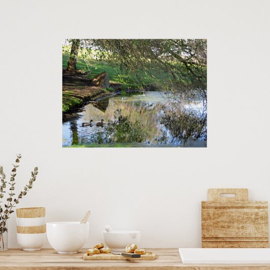 ‚Nesting Encks‘ Poster (Küche)