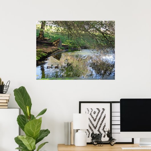 ‚Nesting Encks‘ Poster (Heimbüro)