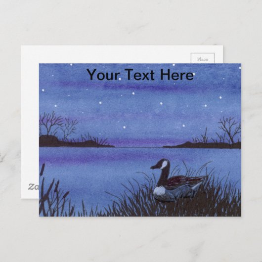 Nesting Gose Postkarte (Vorne/Hinten)