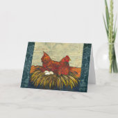 Nesting Hen Karte (Vorderseite)