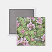 Nesting in Clematis Magnet (Vorderseite/Rückseite)
