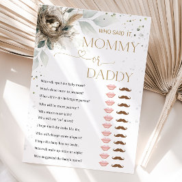 Nesting Neutral Rustic Fores Baby Shower Games Car